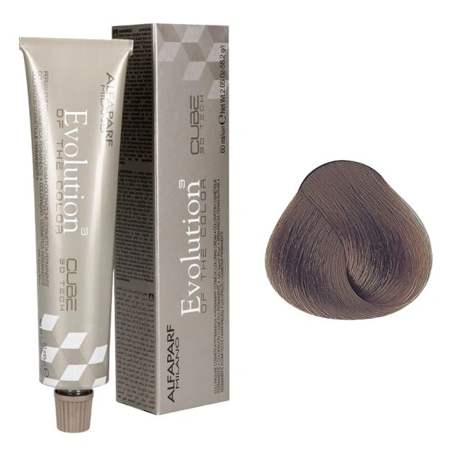 Alfaparf Evolution of the Color CUBE hajfesték - 8.23 60ml Light Violet Golden Blonde képe 1